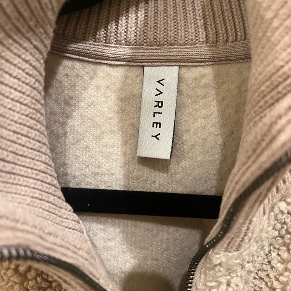 Varley Cream Teddy Jacket - Picture 9 of 9